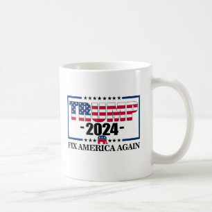 Trump macht Amerika 2024 wieder groß Kaffeetasse