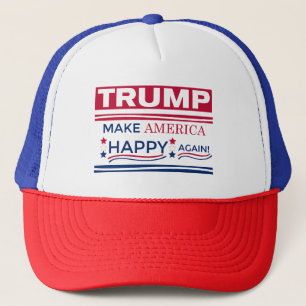Trump macht Amerika wieder glücklich Truckerkappe