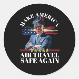 Trump macht Amerika wieder groß 1 Runder Aufkleber