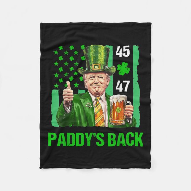 Trump macht Amerika zum Glück braucht mich Funny S Fleecedecke (Vorderseite)