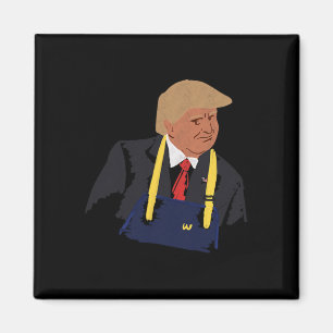Trump macht Fries 2024 Magnet