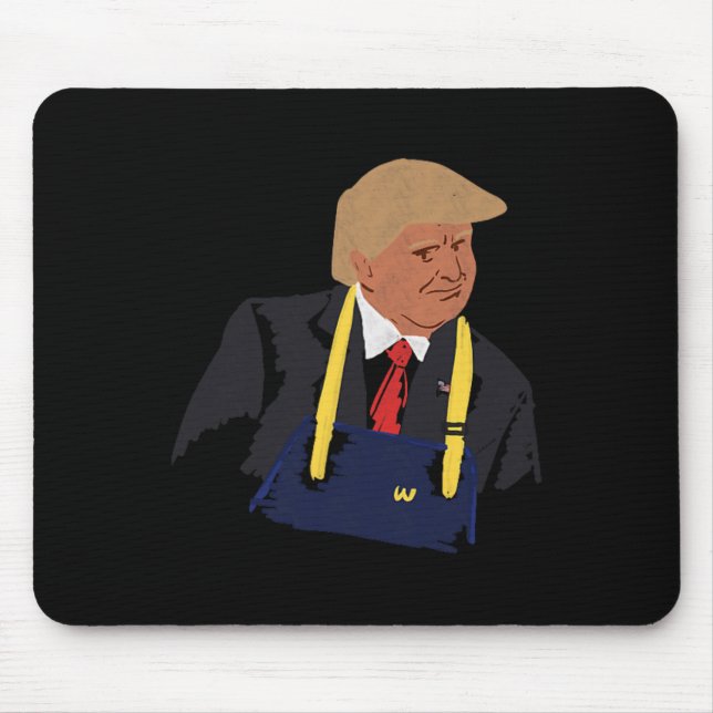 Trump macht Fries 2024 Mousepad (Vorne)