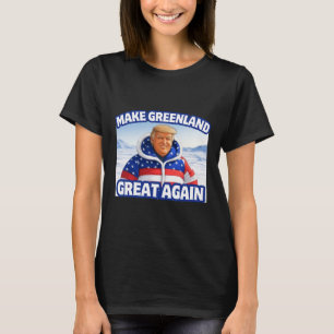 Trump macht Grönland wieder groß unter der Flagge T-Shirt