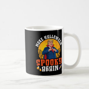 Trump macht Halloween Spooky wieder Funny Dracula  Kaffeetasse