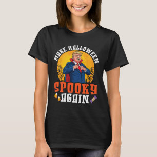 Trump macht Halloween Spooky wieder Funny Dracula  T-Shirt
