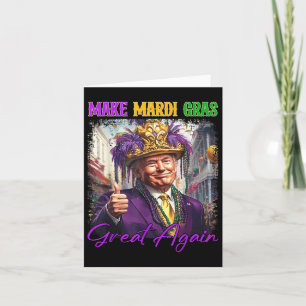 Trump macht Mardi Gras wieder großartig Parade Cos Karte