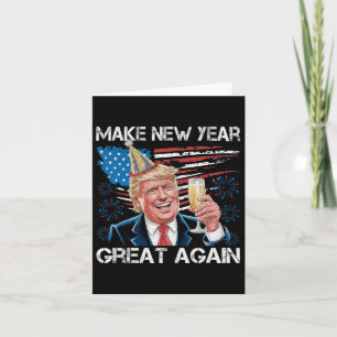 Trump macht Neues Jahr wieder zu einem guten Segen Karte