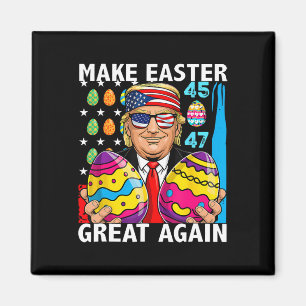 Trump macht Ostern wieder großartig 45 47 Hundesto Magnet