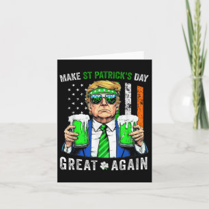 Trump macht St. Patricks Day wieder groß Karte