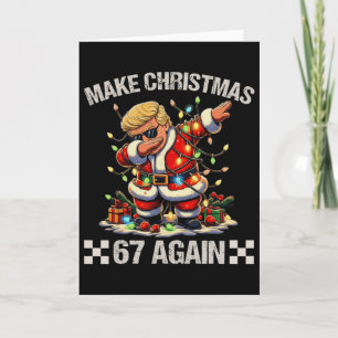 Trump macht Weihnachten 67 wieder Politische Meme Karte