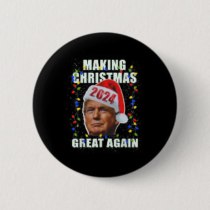 Trump macht Weihnachten wieder großartig Pro Repub Button