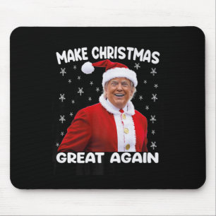 Trump macht Weihnachten wieder großartig Santa Tru Mousepad