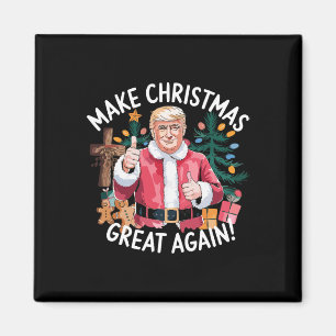 Trump macht Weihnachten wieder großartig Weihnacht Magnet