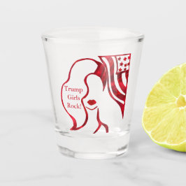 TRUMP MÄDCHEN ROCK! SCHNAPSGLAS