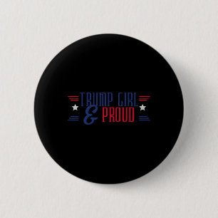 Trump Mädchen Und Stolze Frauen Für Trump 2024 Prä Button