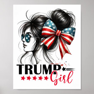 Trump Mädchen Unordentlicher Dutt Sungles Trump 20 Poster