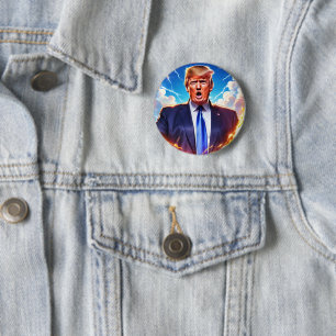 Trump MAGA 2024: Amerika zurück Button