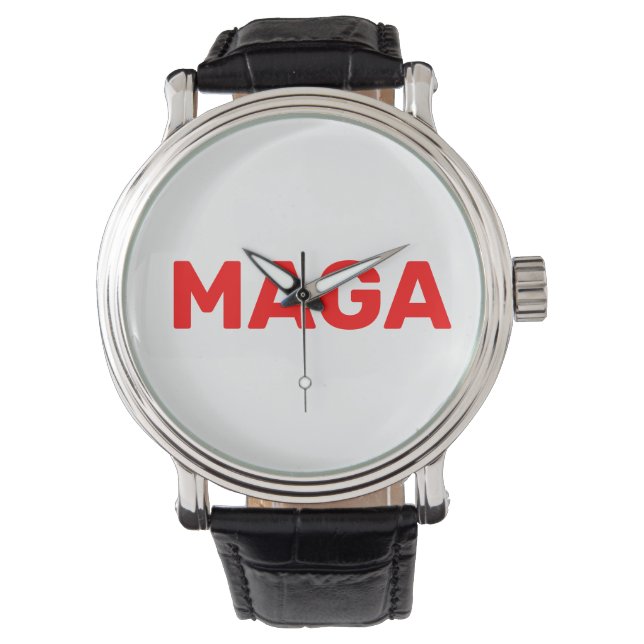 Trump Maga 2024 Armbanduhr (Vorderseite)