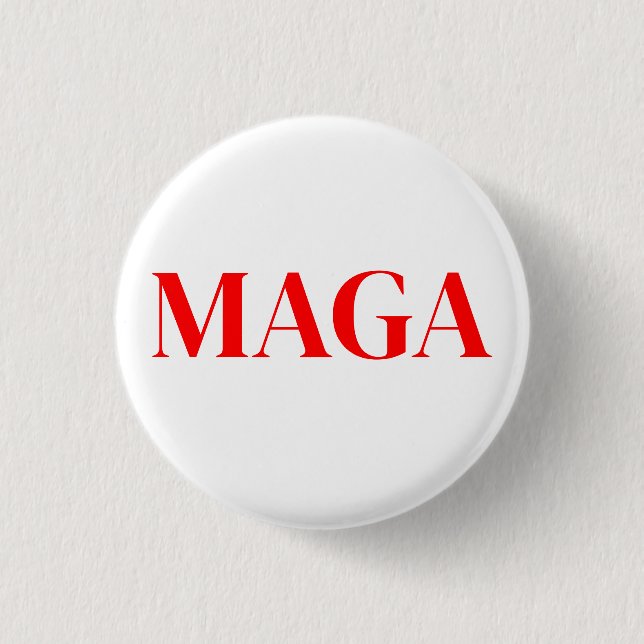 Trump Maga 2024 Button (Vorderseite)