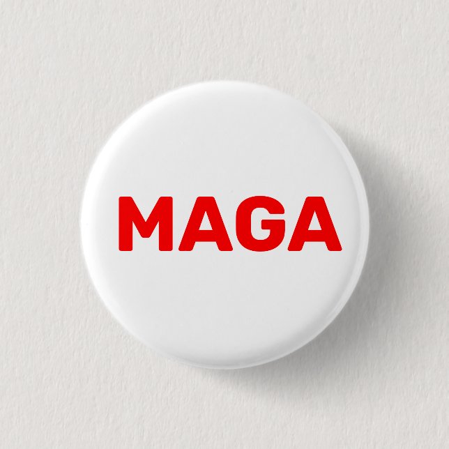Trump Maga 2024 Button (Vorderseite)