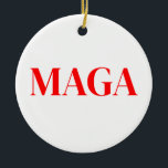 Trump Maga 2024 Keramik Ornament<br><div class="desc">Donald Trump</div>
