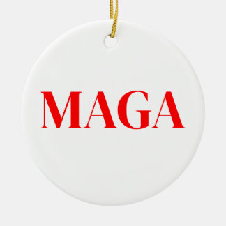 Trump Maga 2024 Keramik Ornament