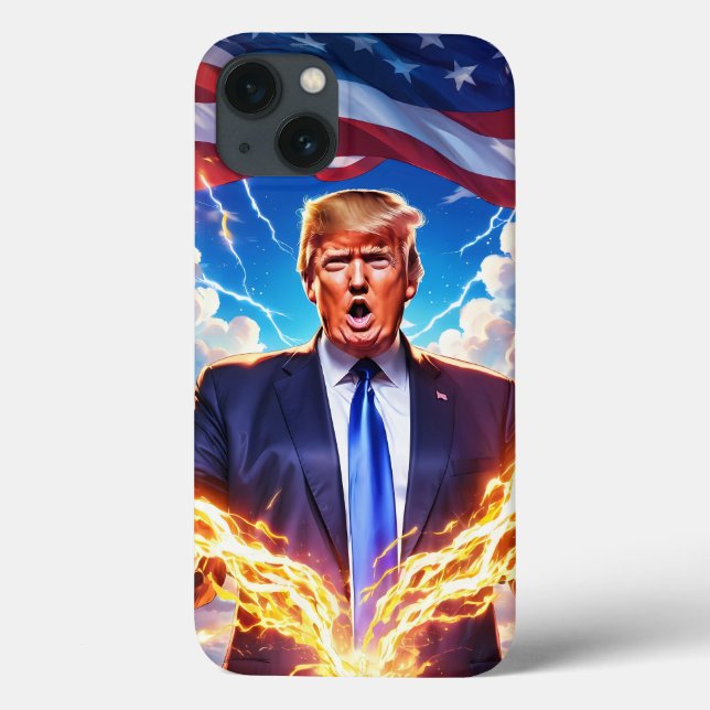 Trump MAGA 2024 Rettete America iPhone / iPad Fall Case-Mate iPhone Hülle (Rückseite)