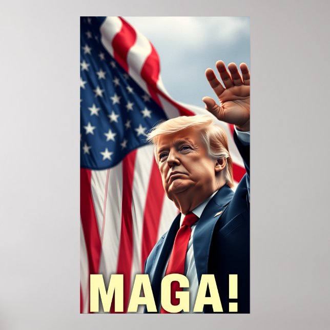 Trump MAGA Poster (Vorne)