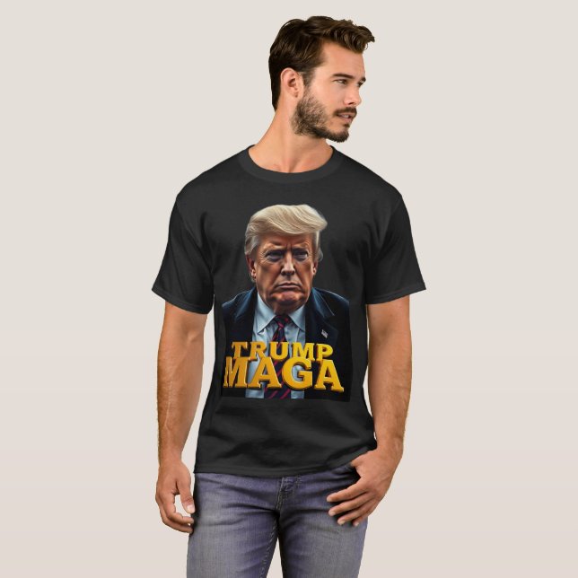 Trump MAGA T - Shirt (Vorne ganz)