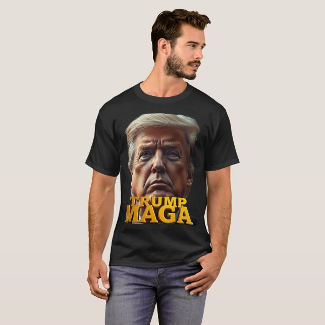 Trump MAGA T - Shirt (Vorne ganz)