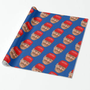 TRUMP MAGA Weihnachten Geschenkpapier