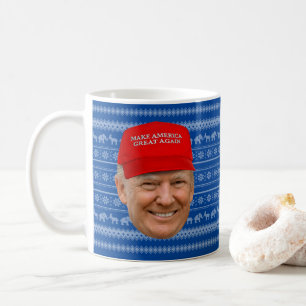 TRUMP MAGA Weihnachten Kaffeetasse