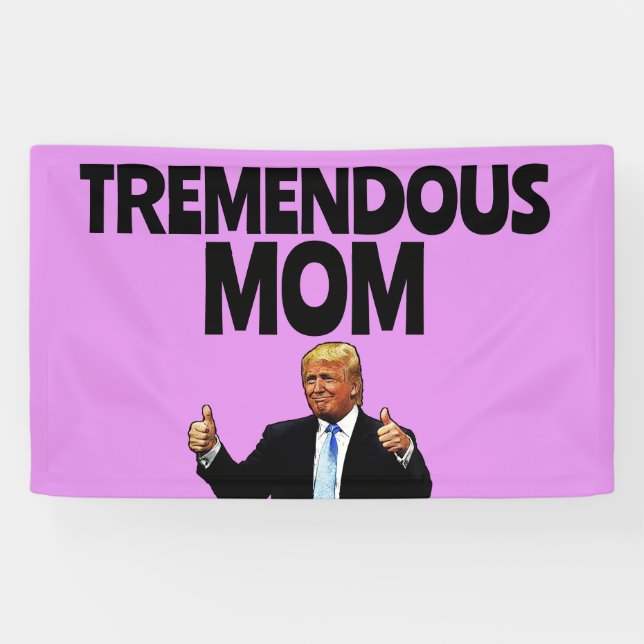 TRUMP MAMA BIRTHDAY PARTY BANNER (Horizontal)