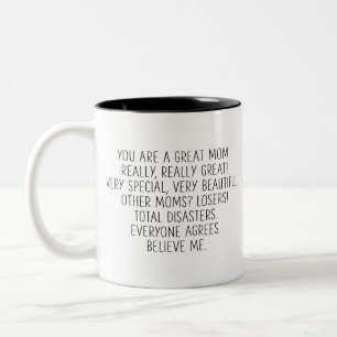Trump Mama Mütter Tagesgeschenk, republikanische G Zweifarbige Tasse