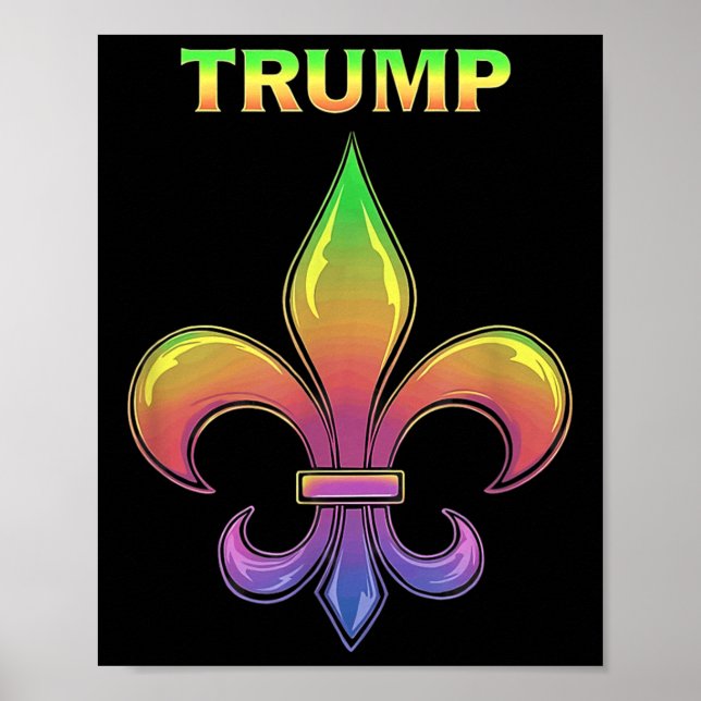 Trump Mardis Gras _1 Poster (Vorne)