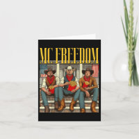 Trump Mc Freedom Funny Trump 2024 Weihnachts-Schwa
