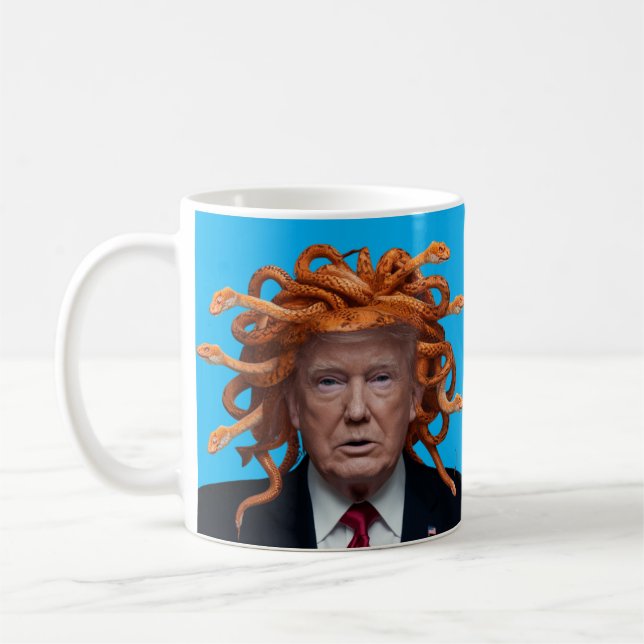 Trump Medusa Mug Kaffeetasse (Links)