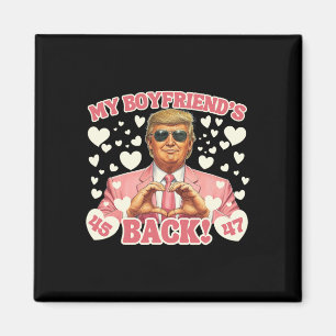 Trump Mein Freund Ck Valentinstag Trump Rosa Anzug Magnet