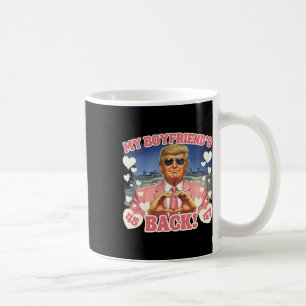 Trump Mein Freund Zurück Valentinstag Rosa 45 Kaffeetasse