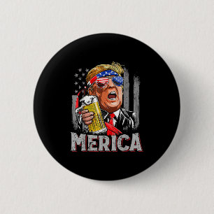 Trump Merica macht den 4. Juli wieder groß Männer Button