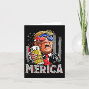 Trump Merica macht den 4. Juli wieder groß Männer  Karte