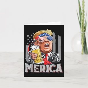 Trump Merica macht den 4. Juli wieder groß Männer Karte