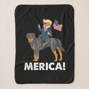 Trump Merica Rottweiler Dog American Hero Sherpadecke
