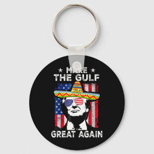 Trump Mexiko Amerika 2025 USA zum Golf Großen Schlüsselanhänger