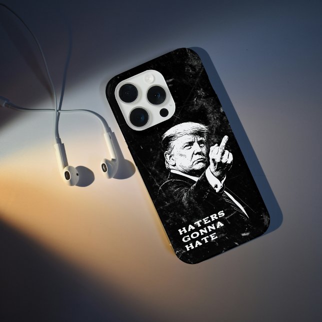 Trump Middle Finger 2026 Meme Funny iPhone Hülle (Von Creator hochgeladen)