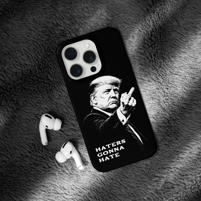 Trump Middle Finger 2026 Meme Funny iPhone Hülle (Von Creator hochgeladen)