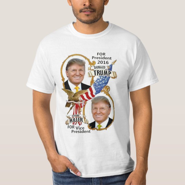 Trump / Miller 2016 T-Shirt (Vorderseite)