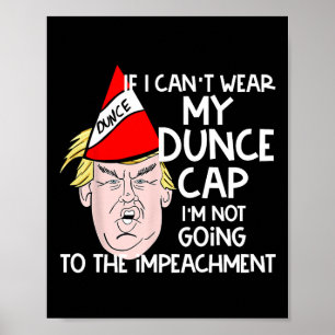 Trump mit Eselsohren Anti-Trump-Geschenk zur Polit Poster