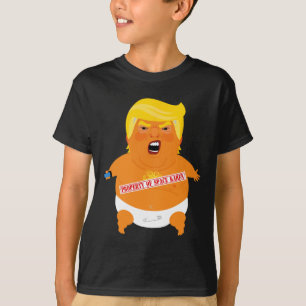 Trump mit Luftschiff - Eigentum von Space Karen T-Shirt