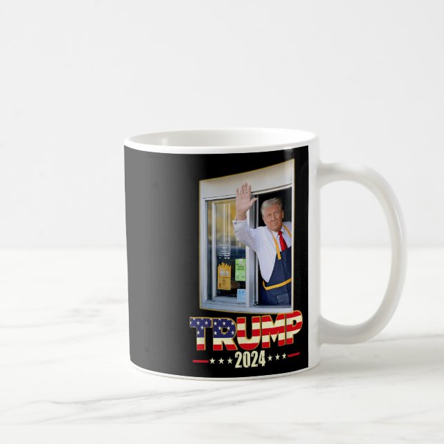 Trump mit McDonald Trump-Mitarbeitern für Trump st Kaffeetasse (Rechts)